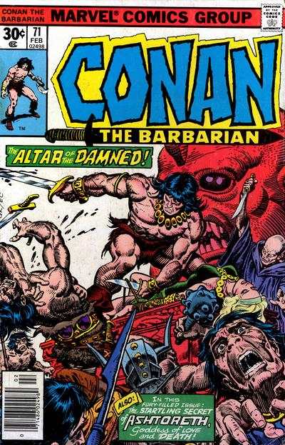 Conan the Barbarian 1970 Series #71