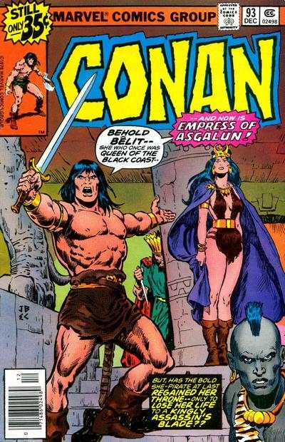 Conan the Barbarian 1970 Series #93