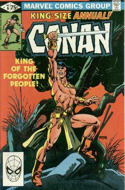 Conan the Barbarian 1970 Series Annual #6