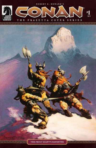 Conan: The Frazetta Cover Series #1