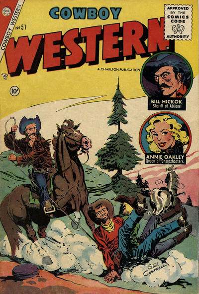 Cowboy Western Comics #57