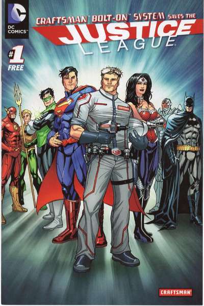 Craftsman Bolt-On System Saves the Justice League #1