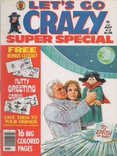 Crazy Magazine Bonus is missing #52