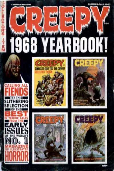 Creepy 1964 Series Yearbook #1968
