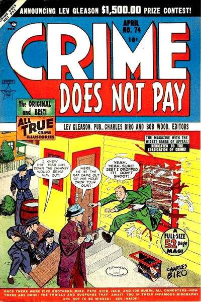 Crime Does Not Pay #74