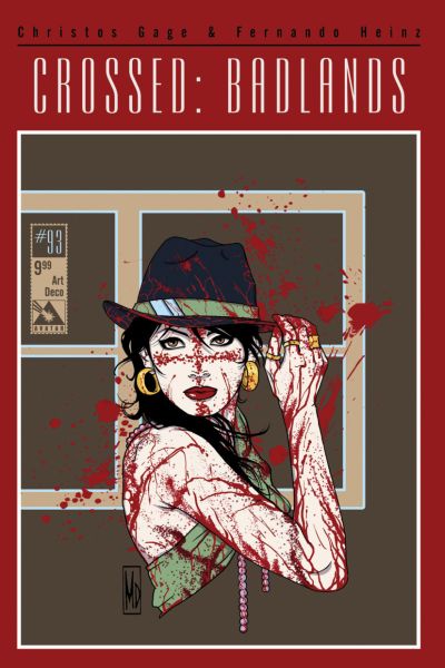 Crossed Badlands Art Deco Variant #93