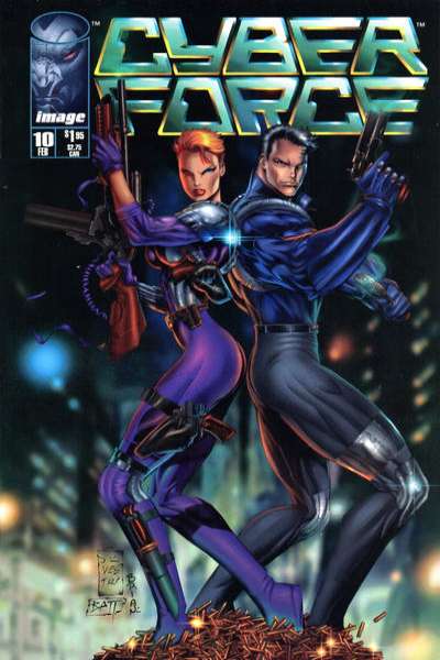 Cyberforce 1993 Series Painted #10