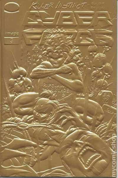Cyberforce 1993 Series Gold #3