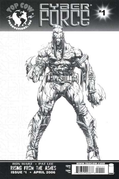 Cyberforce 2006 Series Sketch Variant #1