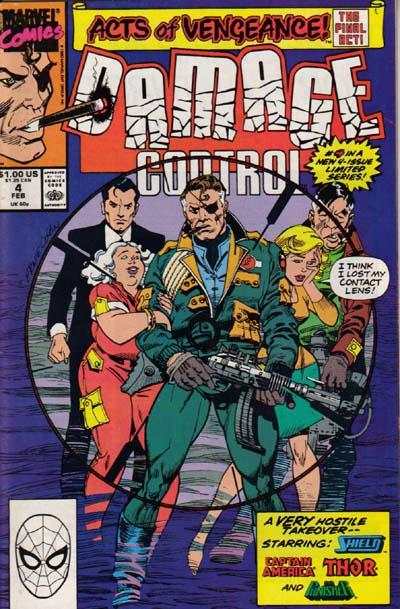 Damage Control Dec 1989 Series #4