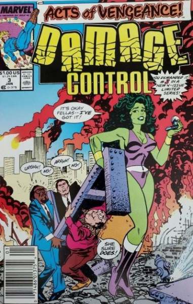 Damage Control Dec 1989 Series #3