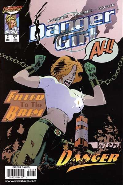 Danger Girl 1997 Series Hughes cover #3