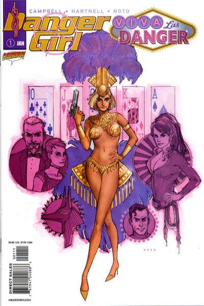 Danger Girl 1997 Series Viva Las Danger #1
