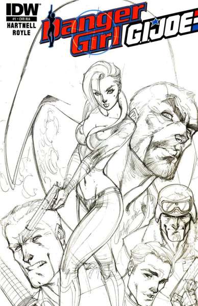 Danger Girl/G.I. Joe RIA cover #1