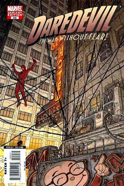 Daredevil 2009 Series Darrow cover #500