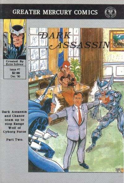 Dark Assassin 1989 Series #7
