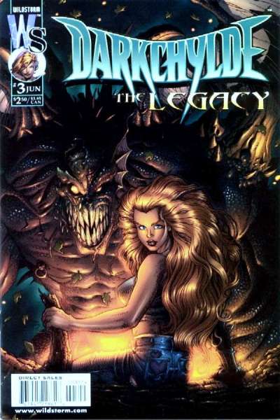 Darkchylde: The Legacy 1998 Series Adams cover #3