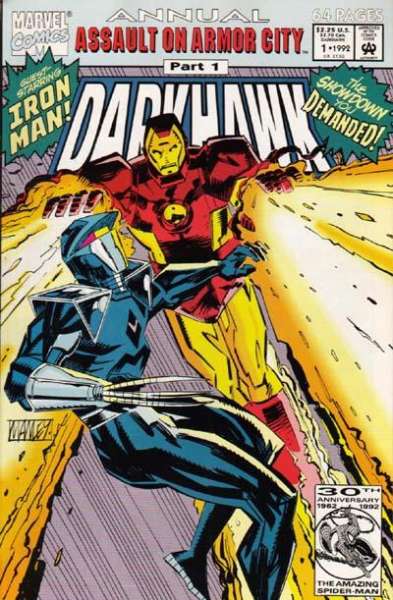 Darkhawk 1991 Series Annual #1