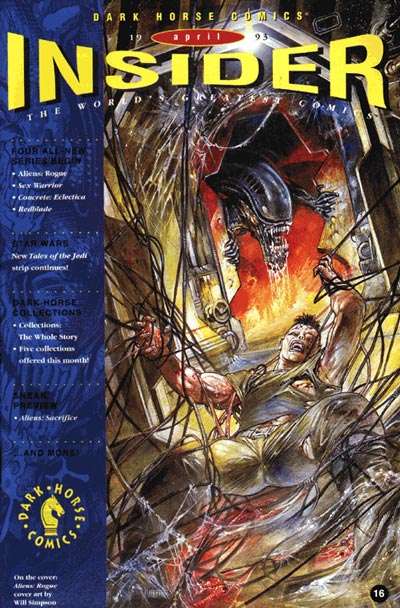 Dark Horse Insider 1992 Series #16