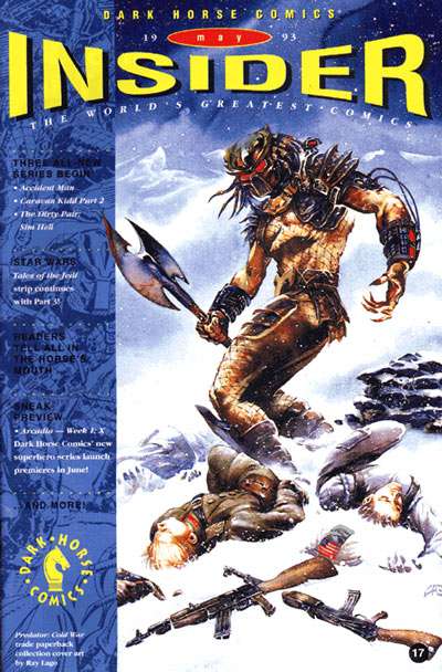 Dark Horse Insider 1992 Series #17