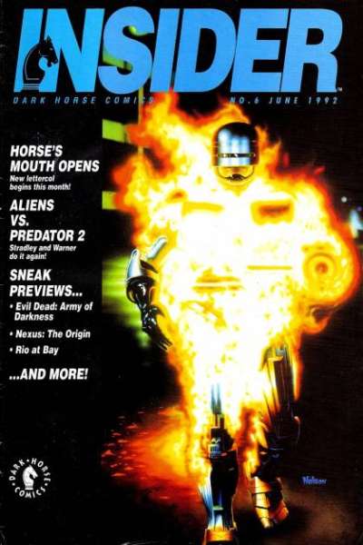 Dark Horse Insider 1992 Series #6