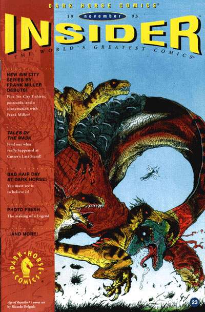 Dark Horse Insider 1992 Series #23