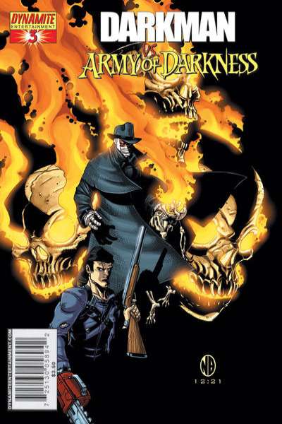 Darkman vs. the Army of Darkness Bradshaw cover #3