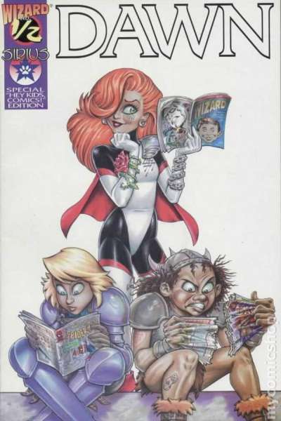 Dawn Wizard 1/2 Issue is #1/2 Hey Kids Variant #0