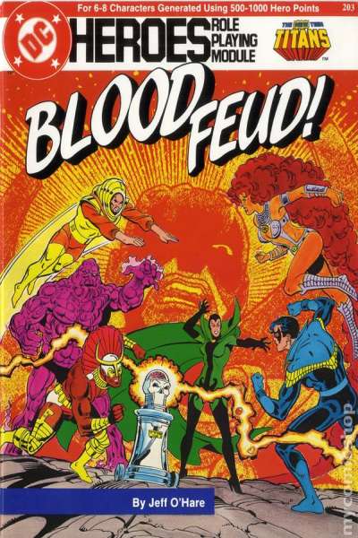 DC Heroes Role-Playing Game Blood Feud #1