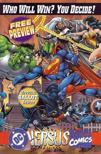 DC versus Marvel Preview #1