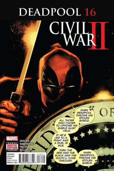 Deadpool 2016 Series #16