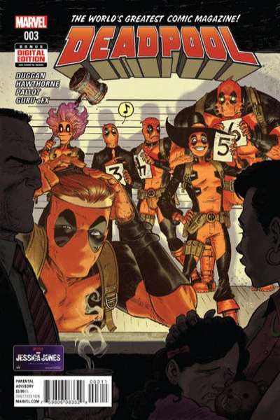 Deadpool 2016 Series #3