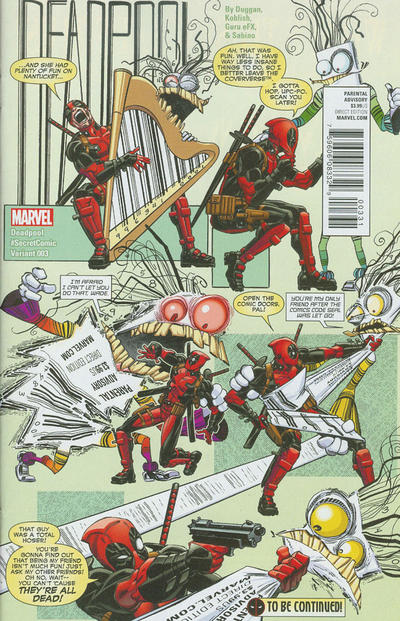Deadpool 2016 Series #3