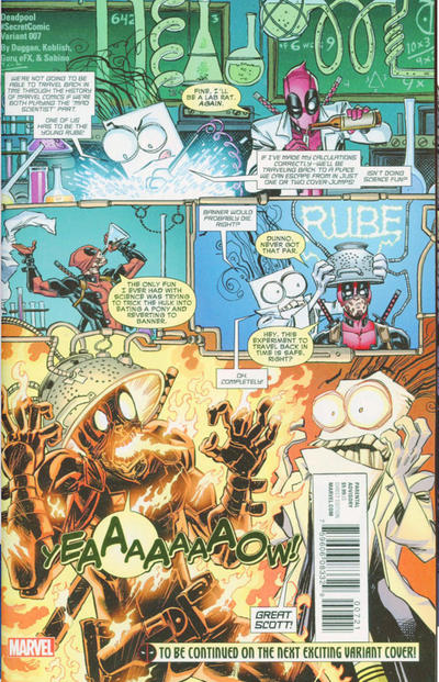 Deadpool 2016 Series #7