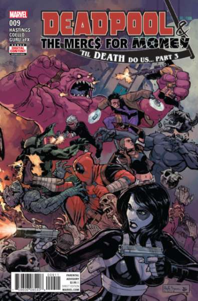 Deadpool & The Mercs for Money Sept 2016 Series #9