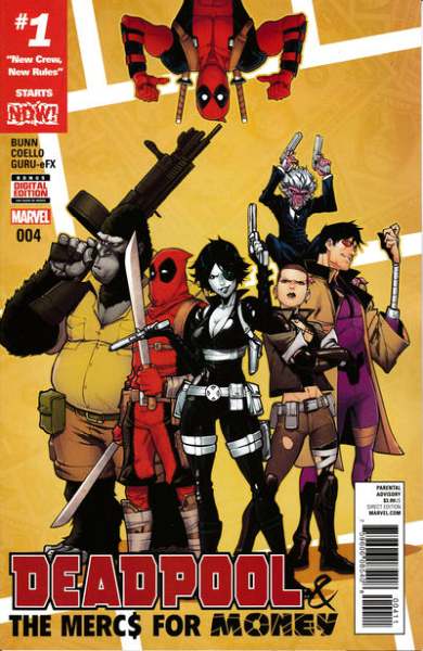 Deadpool & The Mercs for Money Sept 2016 Series #4