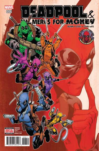 Deadpool & The Mercs for Money Sept 2016 Series #6