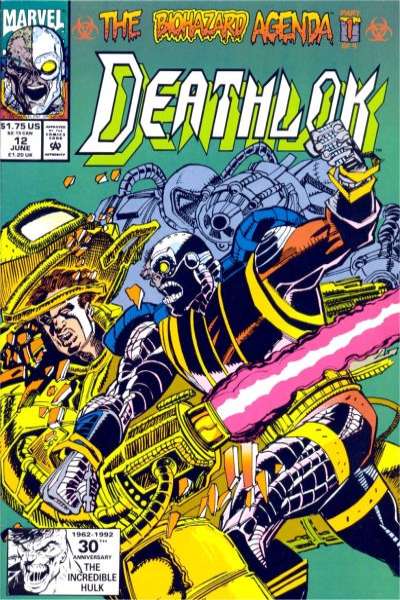 Deathlok 1991 Series #12