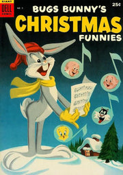 Dell Giant Comics: Bugs Bunny's Christmas Funnies #5