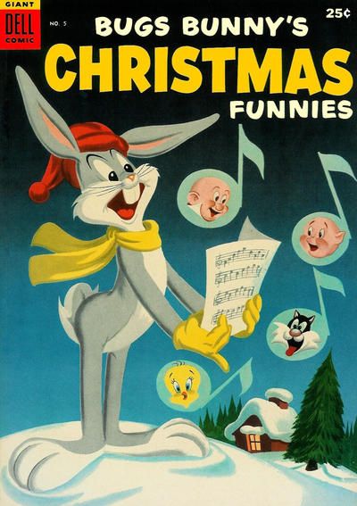 Dell Giant Comics: Bugs Bunny's Christmas Funnies #5