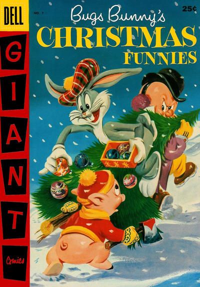 Dell Giant Comics: Bugs Bunny's Christmas Funnies #7