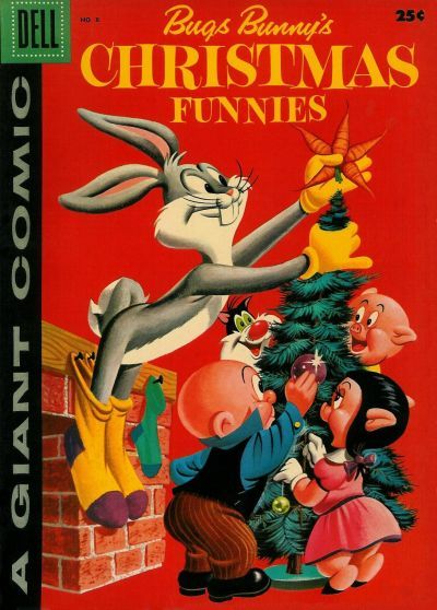 Dell Giant Comics: Bugs Bunny's Christmas Funnies #8