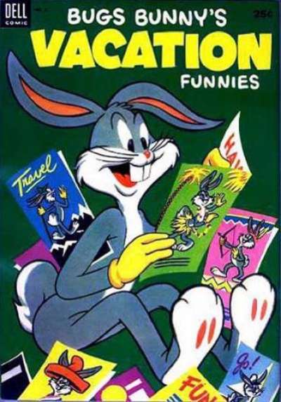 Dell Giant Comics: Bugs Bunny's Vacation Funnies #3