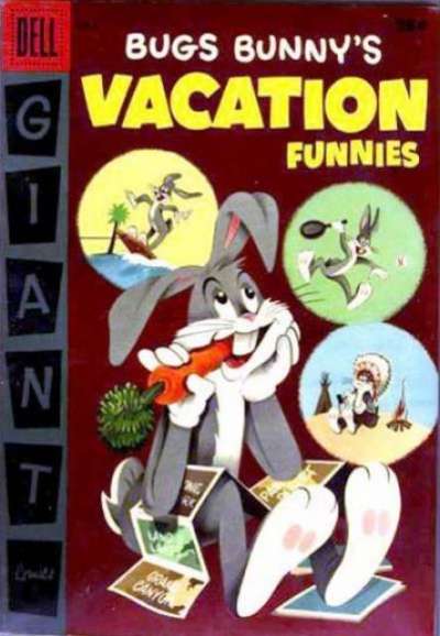 Dell Giant Comics: Bugs Bunny's Vacation Funnies #6