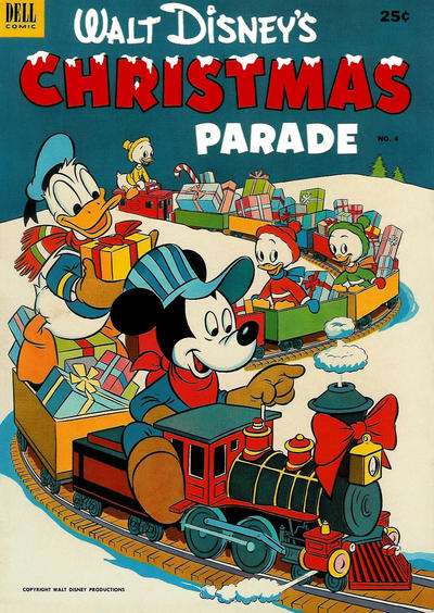 Dell Giant Comics: Christmas Parade #4