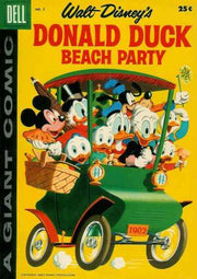 Dell Giant Comics: Donald Duck Beach Party #5