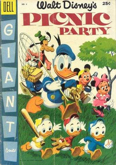 Dell Giant Comics: Picnic Party #6