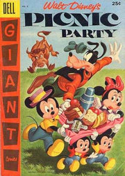 Dell Giant Comics: Picnic Party #8