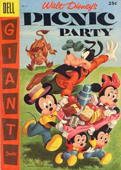 Dell Giant Comics: Picnic Party #8