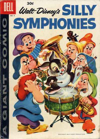 Dell Giant Comics: Silly Symphonies #8